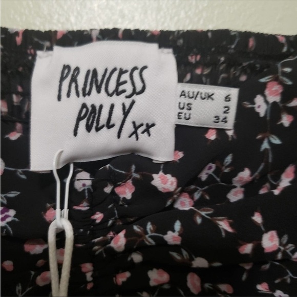 Princess Polly Maple Long Sleeve Top in Black NWT - Picture 9 of 9